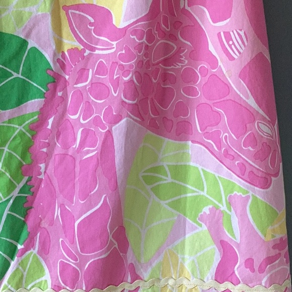 LILLY PULITZER Vintage White Label Print Skirt - Picture 3 of 9